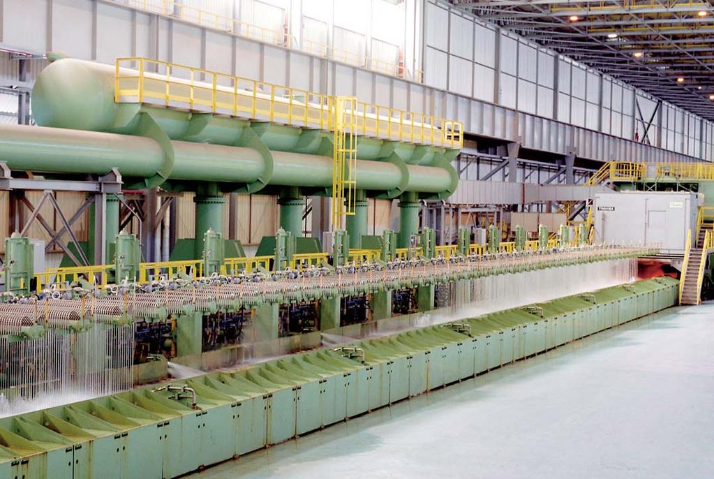 TECHNICAL DATA Laminar-flow cooling system Total flow volume 9,750 m 3 /h Cooling groups