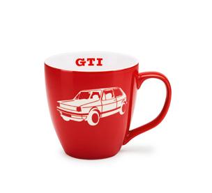 GTI ONE MUG Red porcelain GTI mug with engraved GTI One model With large handle and rounded shape The inner rim is printed