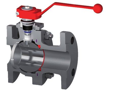 48 A VAVES FOATNG EN-DN A VAVES A VAVES FOATNG EN-DN DN 15 - DN 200 PN 16 - PN 40 A floating ball valve is a valve with seats supported ball, that is pushed by upstream pressure towards the