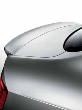 Rear deck lid spoiler 1 Add sporty flair to your A5 Sedan.