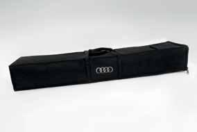 Base carrier bars storage bag This rugged, ballistic-nylon bag has ample space for the side