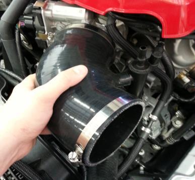 5. Remove OEM air box assembly in 3 easy steps: A.