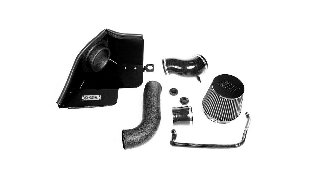 Open your IE Cold Air Intake Kit, inspect all components, and