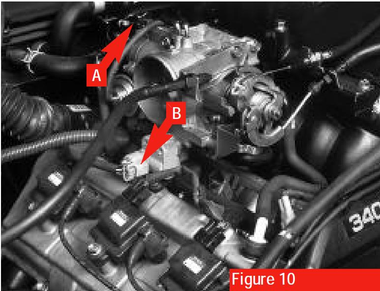 TIP: If your vehicle is equipped with cruise control, do not remove the cruise cable from the throttle body.