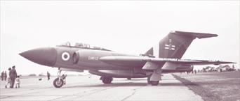 13 Royal Air Force Gloster Javelin F.(AW) Mk.8 (NAM) To keep up with their intended targets, all-weather fighters eventually had to leave these straight wings behind.
