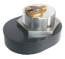 3 Screw the Lock Cylinder Nut onto the Cylinder and tighten using 1-3/8 Deep Socket or Adjustable