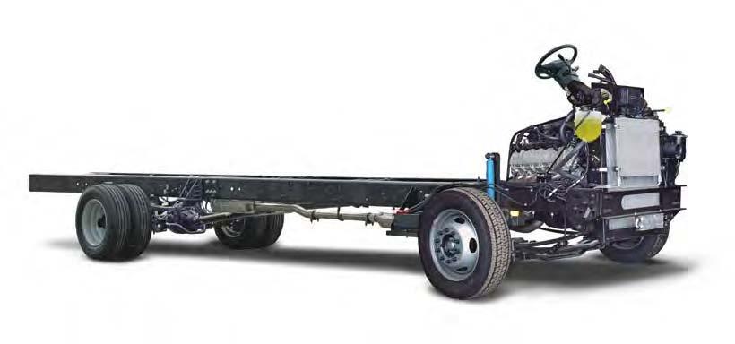 Built for Serious Business. STRIPPED CHASSIS FEATURES 0 (1) /208-inch 16,000/18,000 (1) /19,500/22,000 lbs.