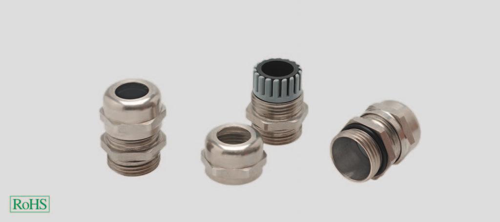 Cable Glands / for robust applications and special chemical resistance HTE cable gland stainless steel HELUTOP HTE The stainless steel cable gland for heavy load.