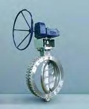 Compared to conventional globe and ball valve, the butterfly valve has advantages of light weight and low cost.