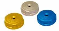 4 Part No Description Machined adjustment knobs for hose type 03617-01 Clear anodised 03617-02 Gold anodised 03617-03 Blue anodised