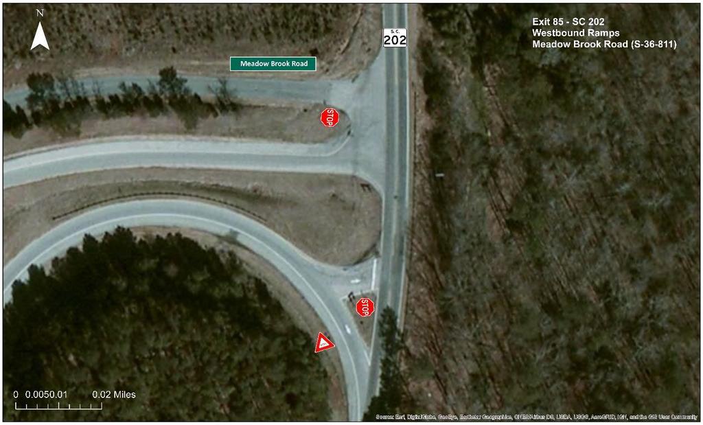 Eastbound Ramps Figure 14 - Exit 85: SC