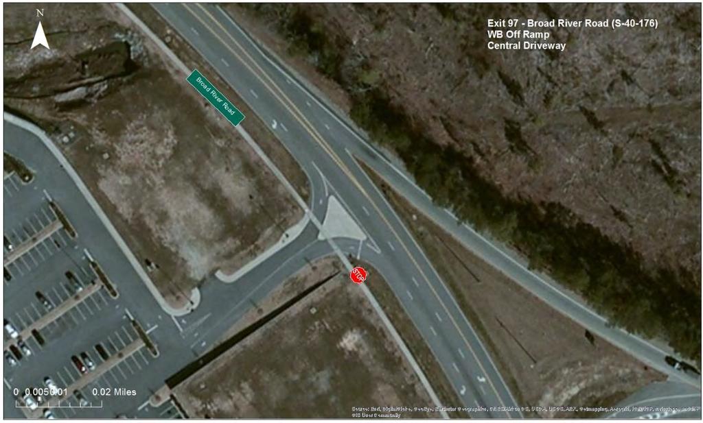 Interstate 26 Widening Traffic Analysis Report Figure 22 - Exit 97: Broad River Road at Westbound Ramps and