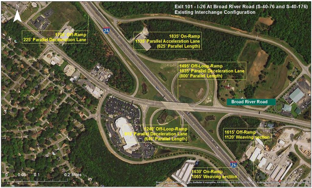 Interstate 26 Widening Traffic Analysis Report Figure 30 - Exit