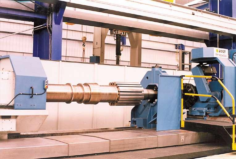 MACHINING CENTRES Equipped with the most
