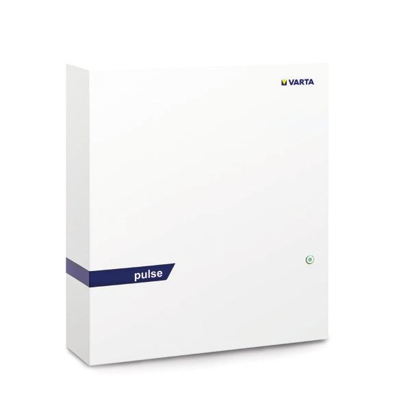 Energy Storage Systems Page 06 pulse A step into the future. With the VARTA pulse everyone in their own home can become their own energy provider.