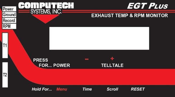 Introduction The Computech Systems EGT Plus is designed to monitor exhaust gas, liquid, tire and track temperatures, and engine RPM.