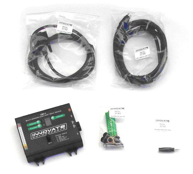 12 Kit Contents AuxBox P/N: 3742 LMA-3 to LM-1 Cable P/N: 3748 Programmer