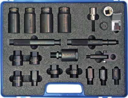 Informaiton on page 31. 60384650 Injector Removal and Dismantling Set 24 pcs.