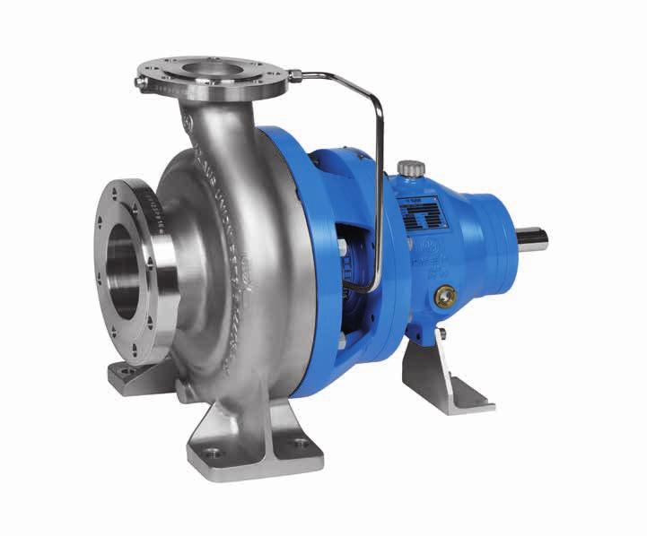 Centrifugal Pump NOV with Shaft Sealing, Oil-Lubricated Flow Rate: max.