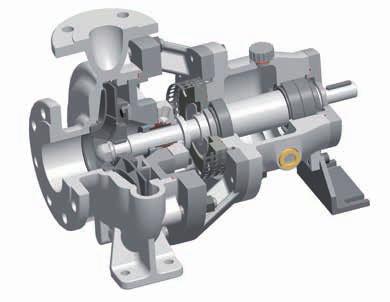 to DIN N ISO 2858 Technical according to DIN N ISO 5199 Shaft Sealing Space for Installation of