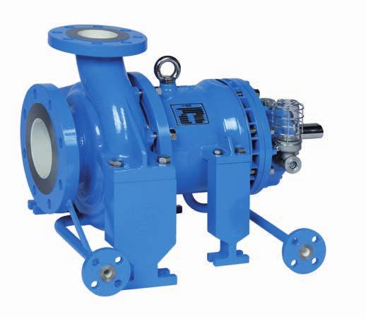 Magnet Drive Centrifugal Pump SLM APC (Closed Coupled ) NW Flow Rate: max. 3,500 m³/ h Delivery Head: max.
