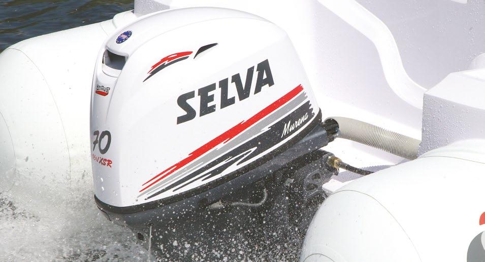 OUTBOARD YEARS warranty FOR LEISURE USE ONLY Subject to terms and conditions see your Dealer for more information Selva Marine engines come with a five-year limited warranty.