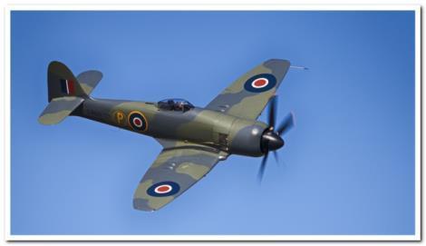 and after the Bulbo fly past on Saturday and on Sunday the Fury, and the Spitfire Mk I.