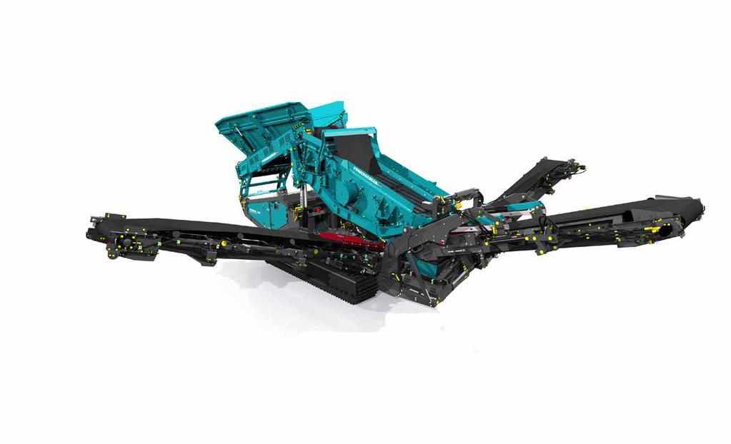 20 21 WARRIOR 1200 The Powerscreen Warrior 1200 is the most compact 12ft scalping screen in today s market.