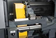 Easy access to tie in the ejection plate to the press, for faster, easier