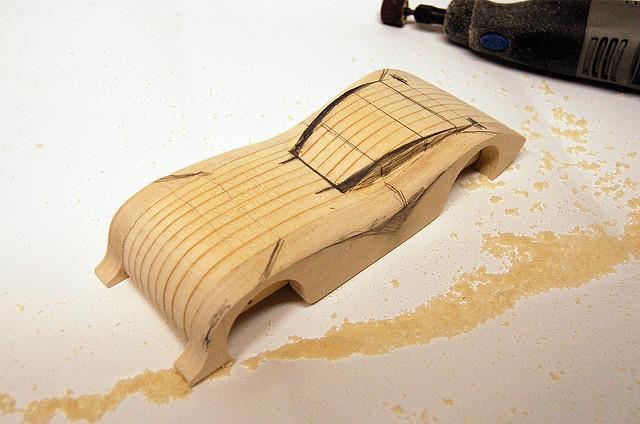 Pinewood Derby 101 Step by step Step 2 Plan and Build Make some drawings and sketches of your car. Sketch out your drawings on the wood block.