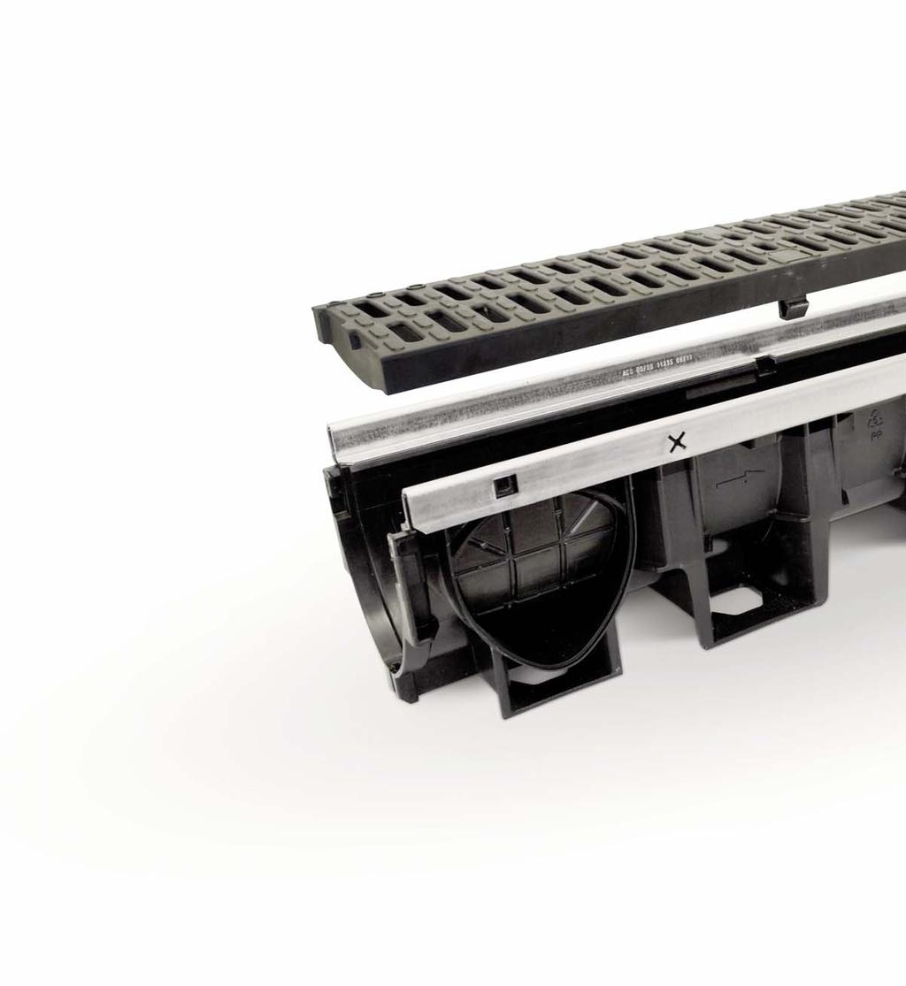 ACO MultiDrain PPD ACO MULTIDRAIN PPD FEATURES OVERVIEW ACO MultiDrain PPD gratings are fitted with the ACO Drainlock fastening system for quick installation Security