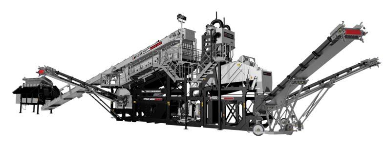 WASHING SYSTEMS TECHNICAL SPECIFICATION AggreSand 206 FEATURES 3 Aggregates, 2 Sand, 1 Machine Fully Modular Fully Automated