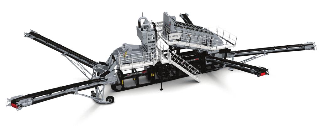 AGGRESAND KEY FEATURES Sand Plant Double / Single grade options available up to 120TPH. 2 or 3 deck screen box available.