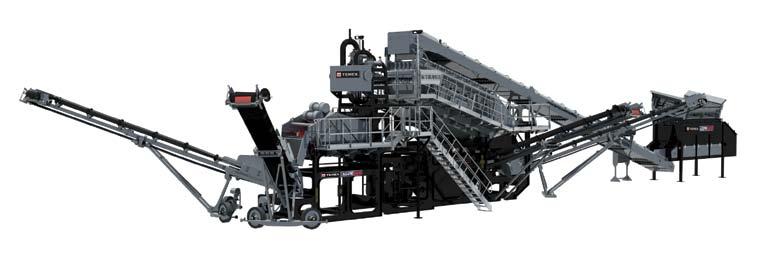 WASHING SYSTEMS TECHNICAL SPECIFICATION AggreSand 165 FEATURES 3 Aggregates, 2 Sand, 1 Machine Fully Modular Fully