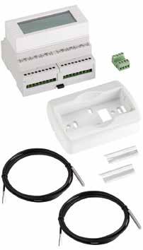 ccessories RCE Weather compensating kit for heating and cooling Pcs/Pack Code 1 28139070 Consists of electronic weather compensator, two external sensors, one for water and one for external