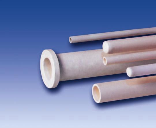 Mullite tubes, AluSIK-60 ZA type C 610 10 A Order No. Diameter R 001 1.5 x 0.8 R 002 2 x 1 R 003 3 x 1.