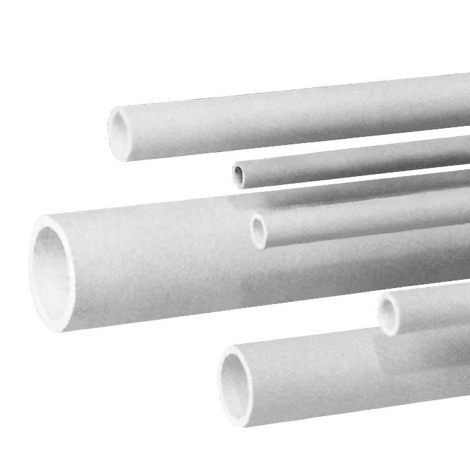 Sintered alumina tubes, AluSIK-99 ZA type C 799 TEH Order No. Diameter R 200 1 x 0.5 R 201 1.5 x 0.
