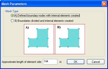 Click on the Geometry->Parametric Meshing control tab on your left. 69. Click on the Add button in the Data Area. The New Mesh Model dialog box will appear as shown in Figure 34.