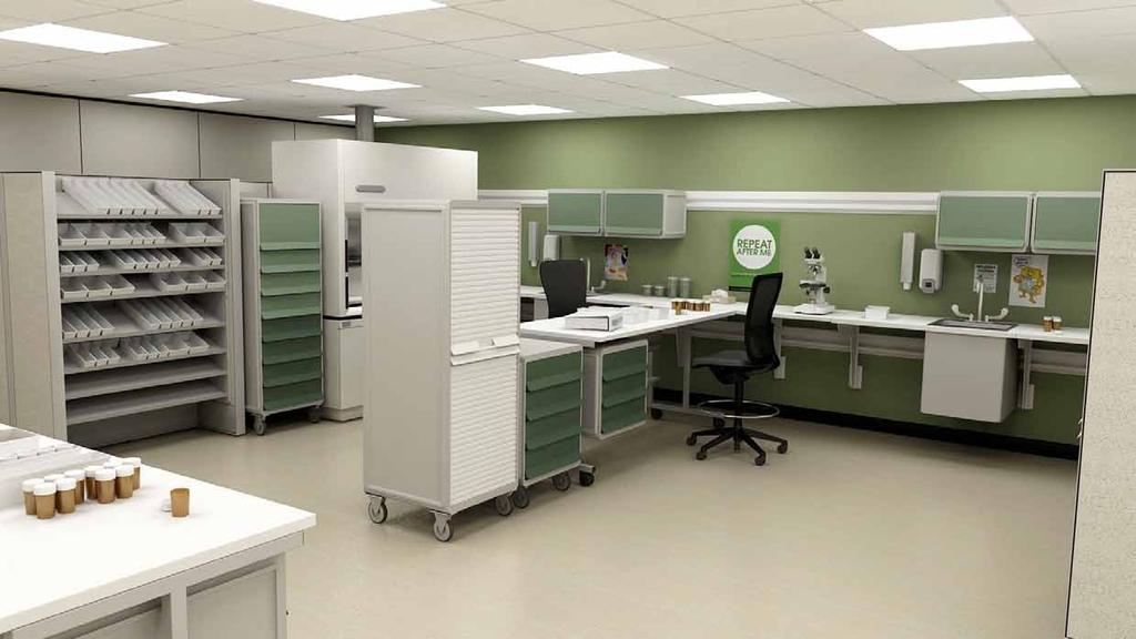 Pharmacy Modular Environments Unicell works in a wide range of Healthcare environments.