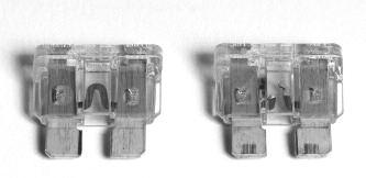 (b) If the wires are burned and broken, replace the fuse with a 5 amp glass barrel fuse, commonly found at hardware stores and auto supply stores. Plug in the control unit.
