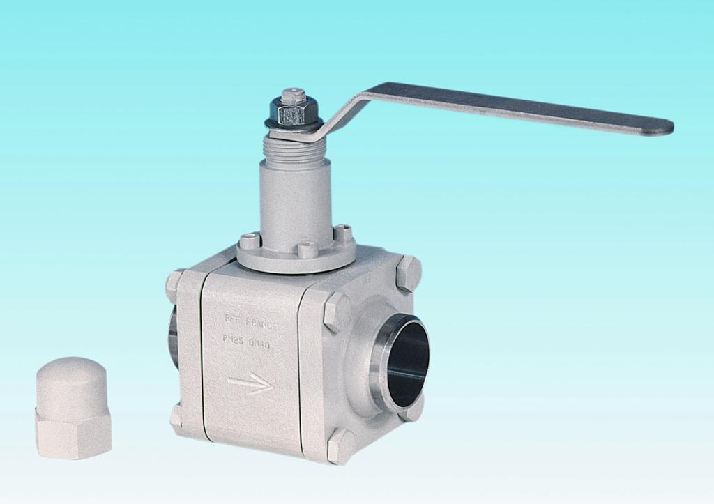 BALL VALVE with FULL BORE FLOW With lever, with cap PN 40 For welding «S» class General dimensions DN C F G H J L M 10 104 37 112 73 135 64 20 15 104 37 112 73 135 64 20 20 109 37 117 93 135 88 20 25