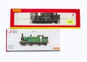 Hornby (China) OO Gauge Class 50 Co-Co Diesel Locomotives, R2350 BR Network SouthEast 50045 Achilles and R2434 BR Railfreight grey 50149 Defiance, both in original boxes, VG, DC Fitted written on