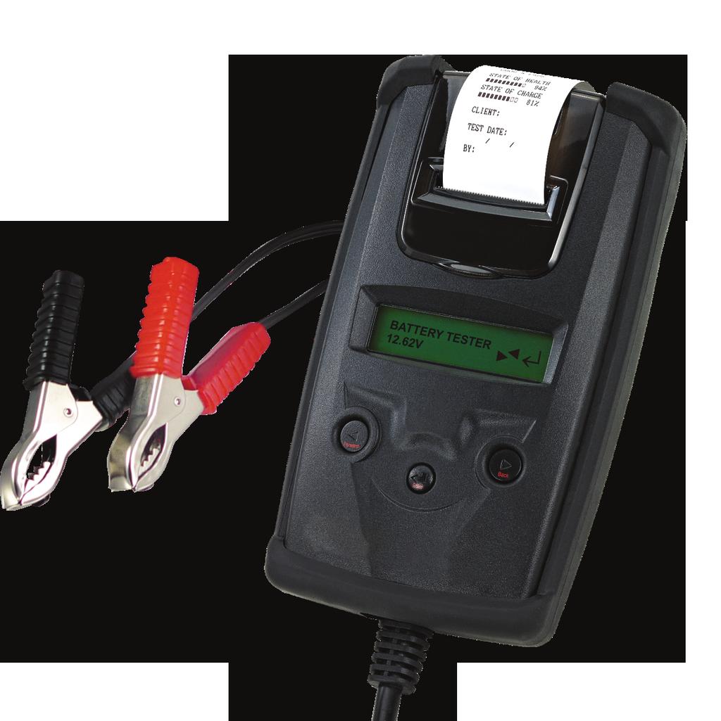 Amp Hr guide Tests both charged and discharged batteries accurately 250 ma