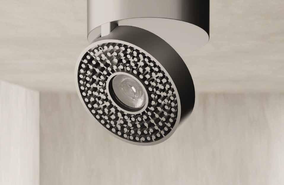 Arena 70 I 130 Body Wall/ceiling mounted luminaire with light body in cast aluminium designed with integrated heat-sink for a passive heat dissipation. Available in two sizes.