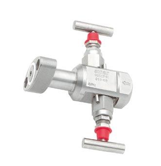 MVF 2-WAY MANIFOLD VALVE (FLANGE / THREAD) Material C Plated Carbon teel (1) 316L tainless teel D uper Duplex (1) Process Connection Thread 1 ½" NPT T ½" BP 1 Flange Instrument Type Connection ealing