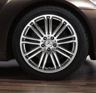 5 J x 19 ET 43 Tyre: 255/40 R19 XL B6 647 4313 Option for rear axle: Wheel: 9.