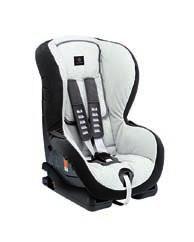 The KidFix seat can be attached using the 3-point seat belt and ISOFIX attachment points. Available with automatic child seat recognition as an option.