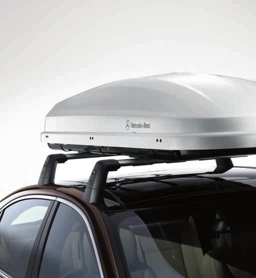 A B C 1 2 3 Mercedes-Benz roof boxes Elegant, aerodynamic design, made for your