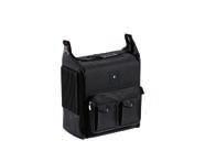 With carrying strap and straps for attaching to load-securing rings in boot 2 Coolbag black Fabric
