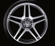 high-sheen Wheel: 8.5 J x 19 ET 43 Tyre: 255/40 R19 Option for rear axle: Wheel: 9.